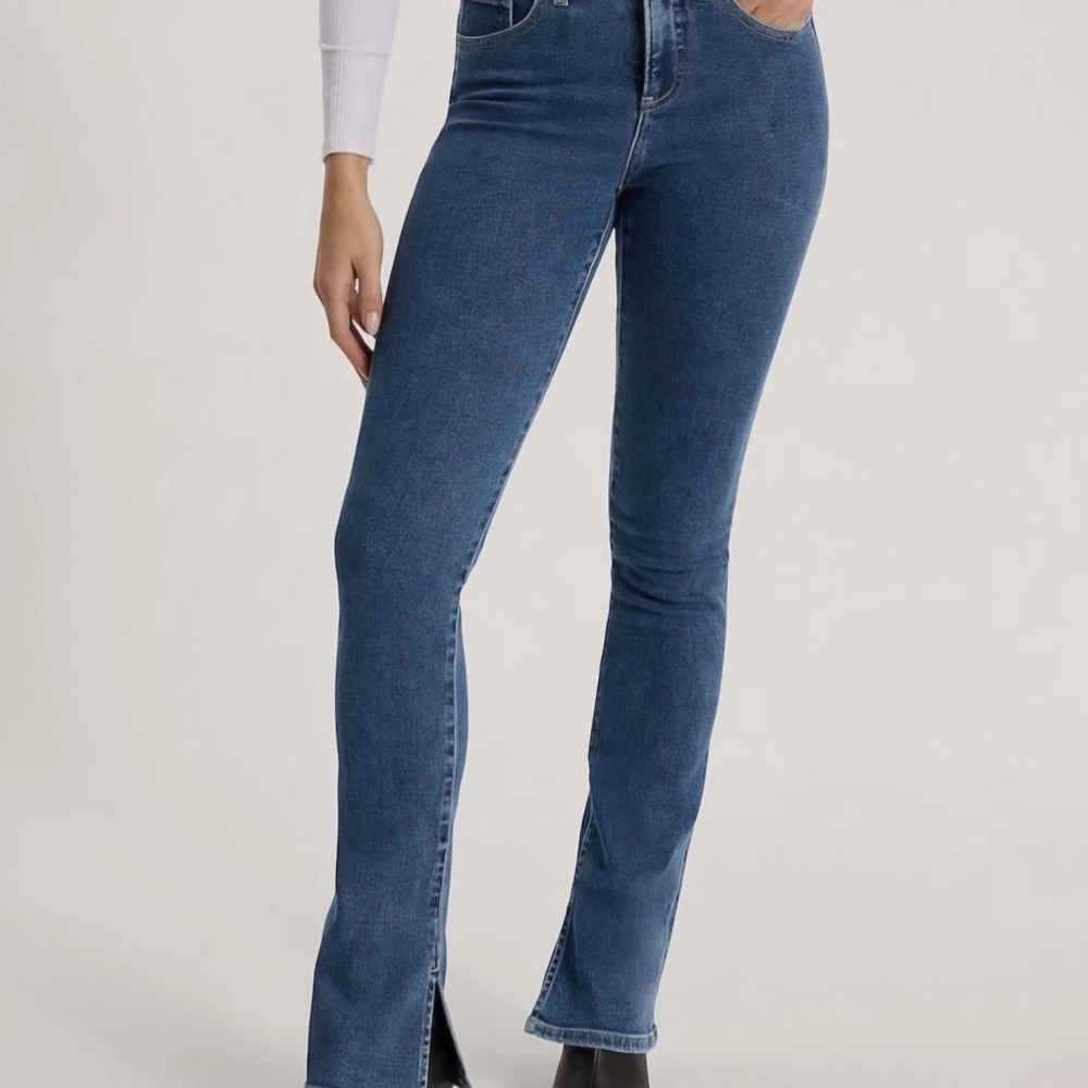 Express Women's Dark Blue Skinny Jeans